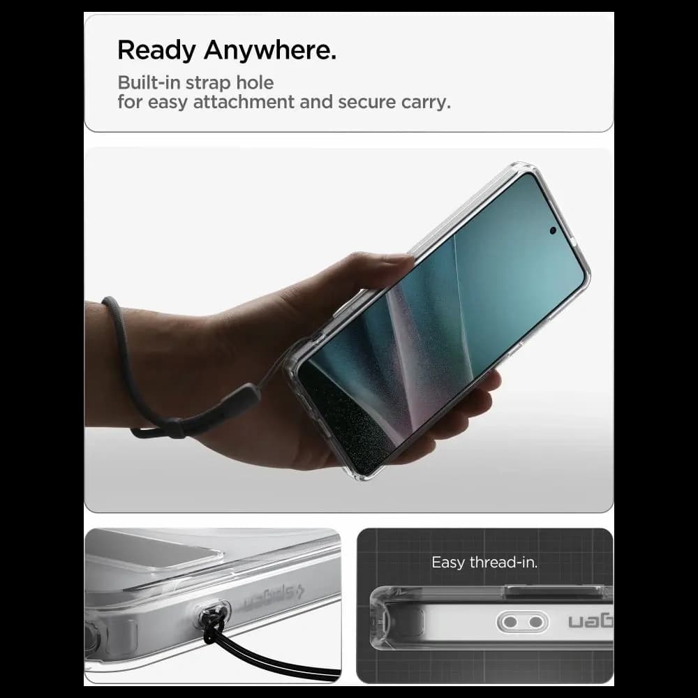 Spigen Ultra Hybrid S Mag MagSafe Samsung Galaxy S26 Ultra Klar/weiß
 - 12