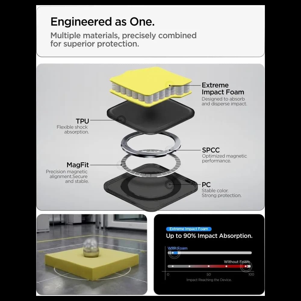 Spigen Tough Armor Mag MagSafe Samsung Galaxy S26+ Plus Ash Violet - 11