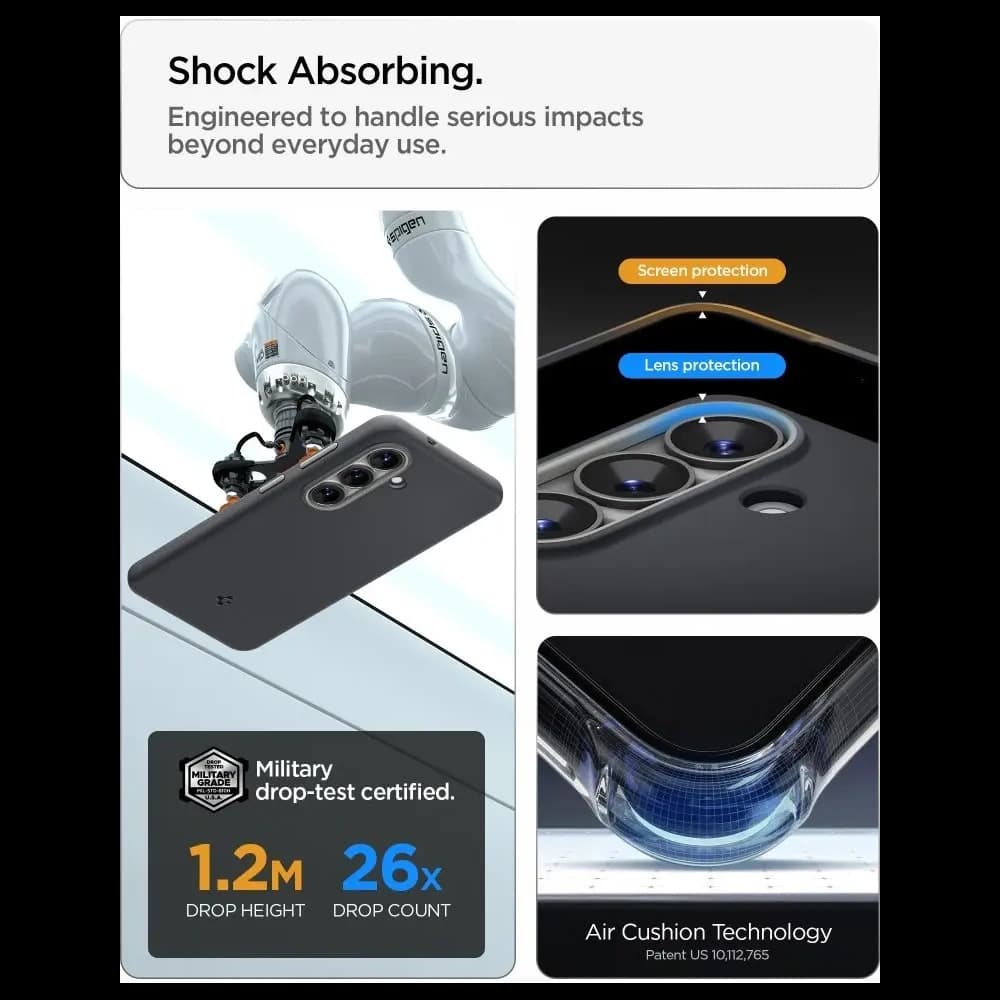 Spigen Nano Pop Mag MagSafe Samsung Galaxy S26 Black Sesame - 11