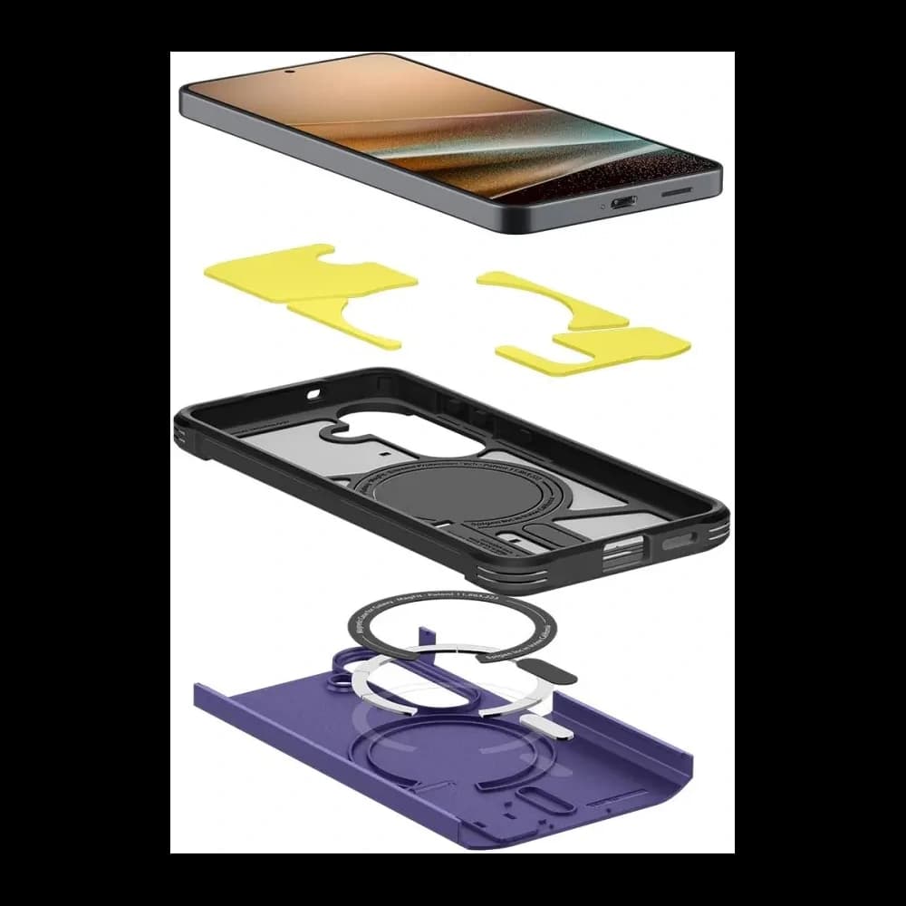 Spigen Tough Armor Mag MagSafe Samsung Galaxy S26 Asche Violett
 - 8