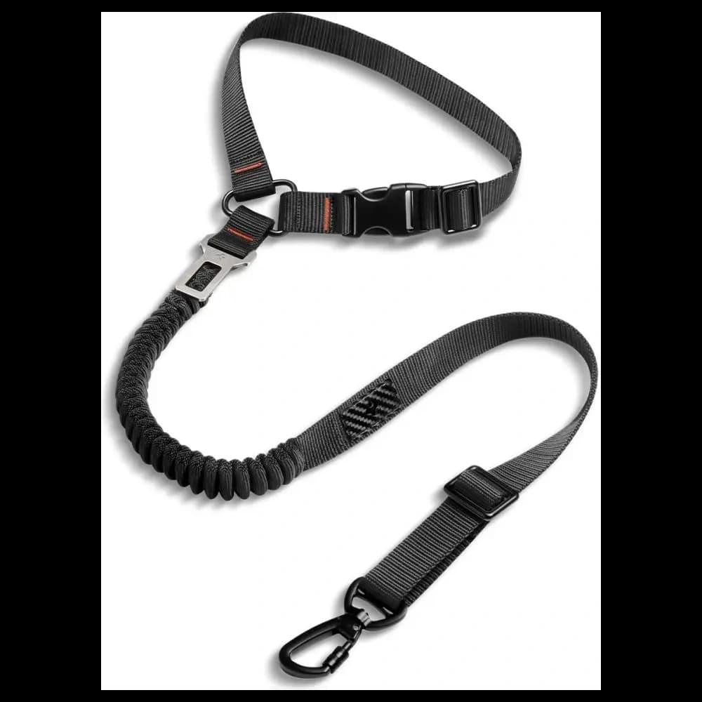 Spigen PS100 Universal Car Seat Belt Holder For Pets Black - 1