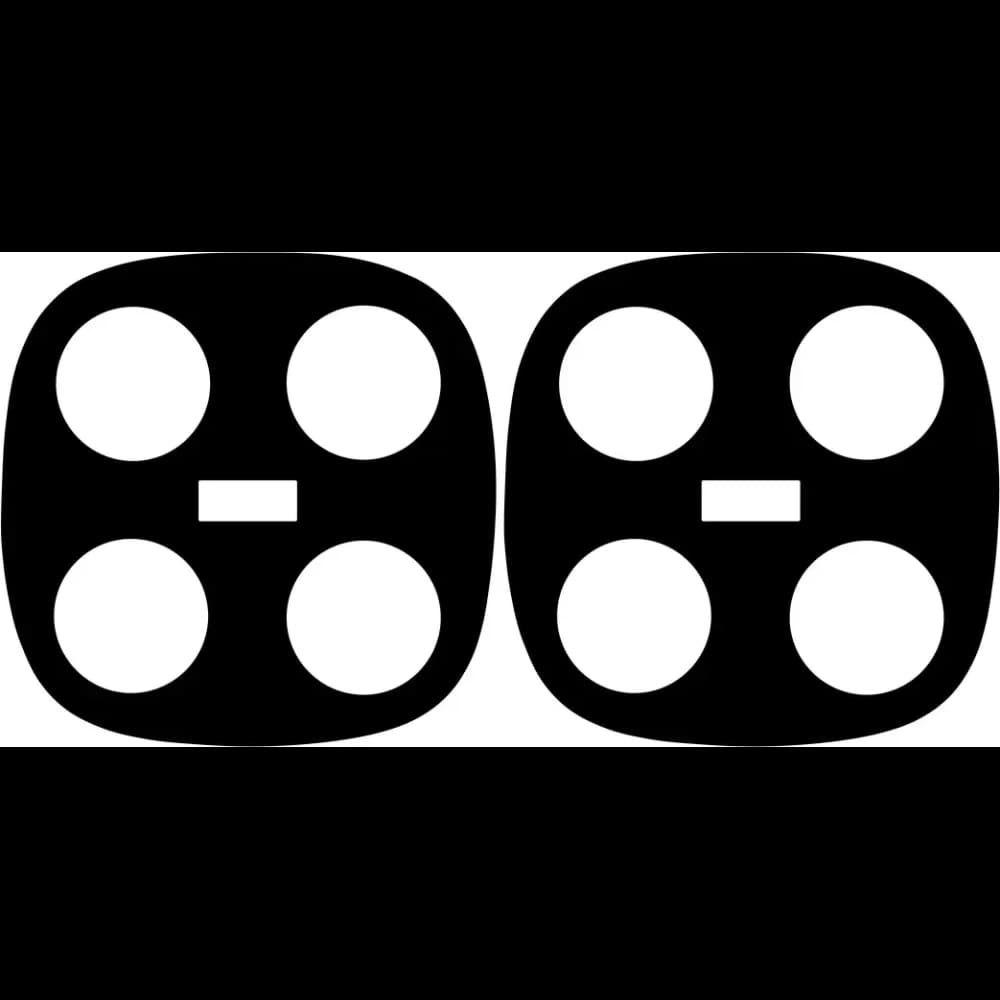 Szkło na aparat Bizon Glass Lens do Xiaomi Redmi Note 15 4G [2 PACK] - 3