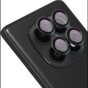 Bizon Glass Snap Lens Xiaomi Redmi Note 15 4G fekete keret