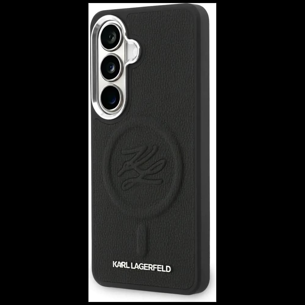 Karl Lagerfeld Embossed Ring Initials MagSafe Samsung Galaxy S26+ Plus negru - 2