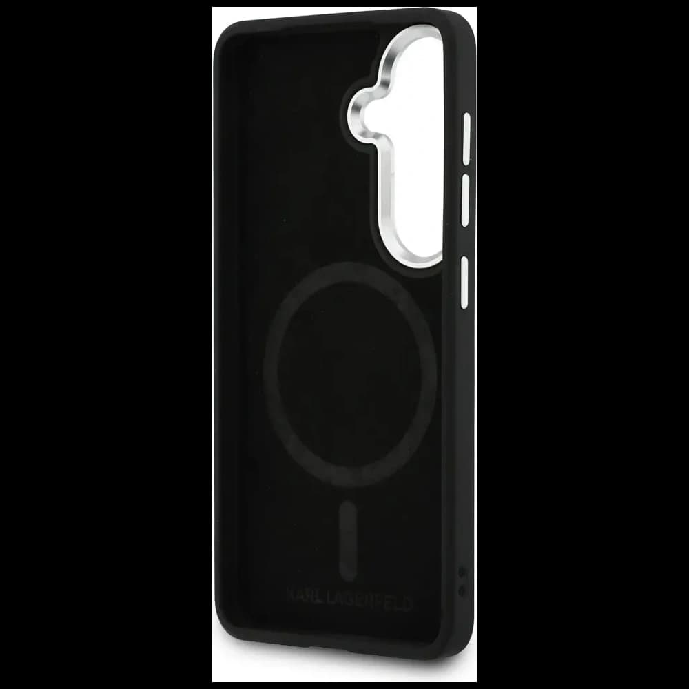 Karl Lagerfeld Embossed Ring Initials MagSafe Samsung Galaxy S26+ Plus negru - 7