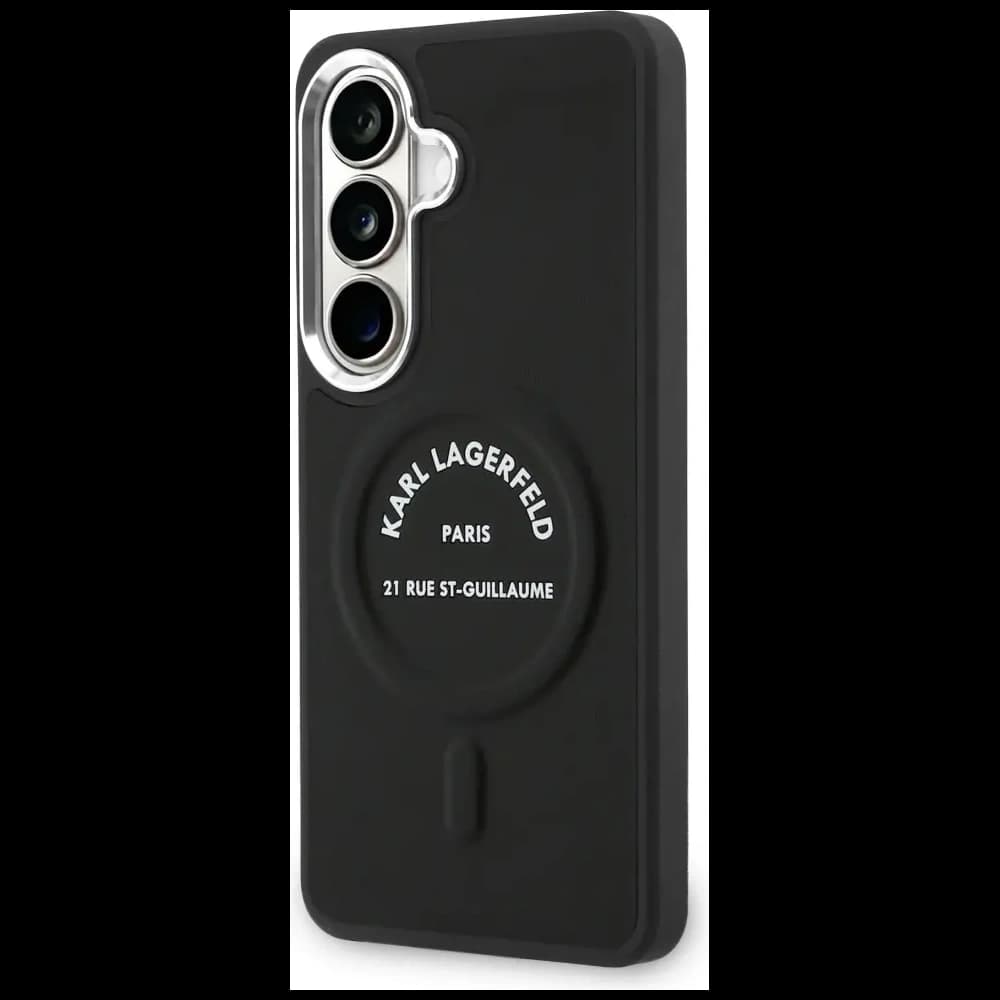 Karl Lagerfeld Prägung Ring RSG Logo MagSafe Samsung Galaxy S26 schwarz
 - 2