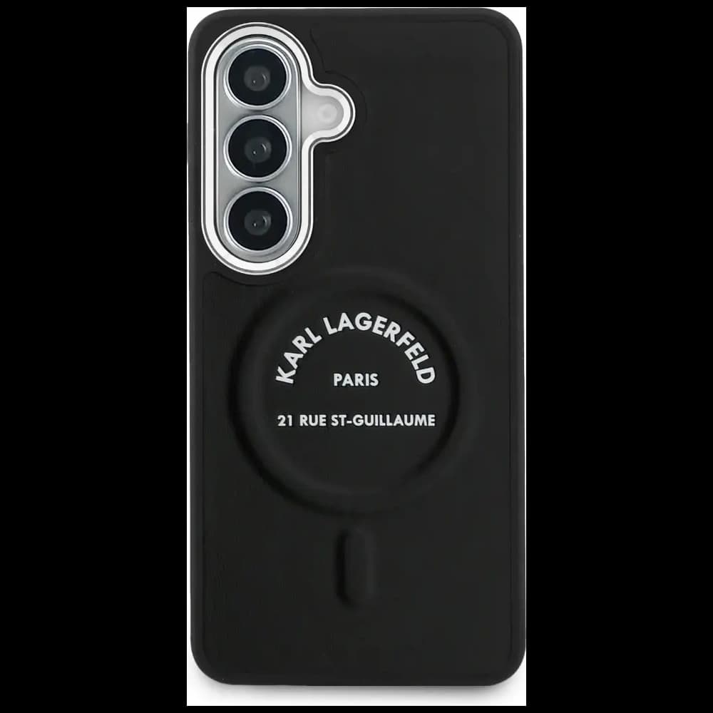 Karl Lagerfeld Prägung Ring RSG Logo MagSafe Samsung Galaxy S26 schwarz
 - 3