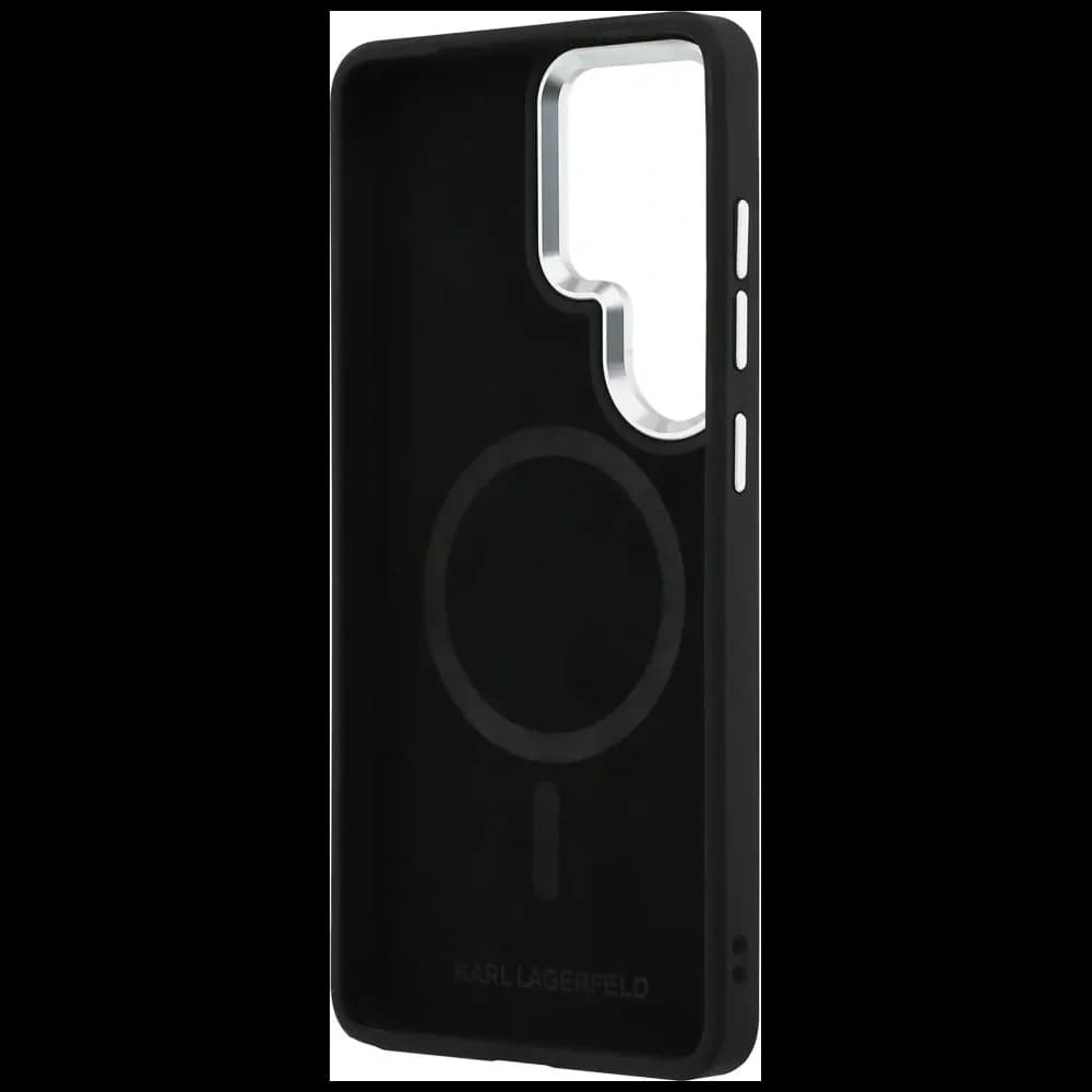 Karl Lagerfeld Embossed Ring RSG Logo MagSafe Samsung Galaxy S26 Ultra černý - 7