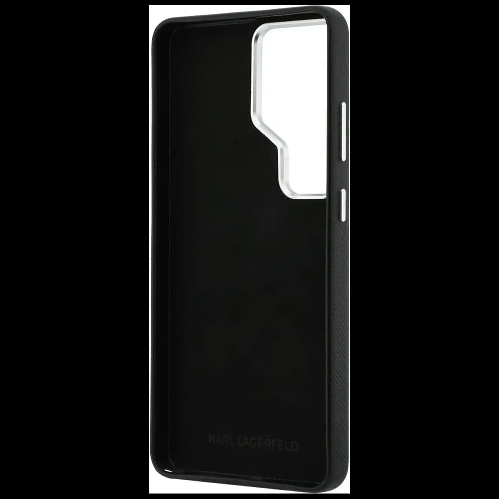 Karl Lagerfeld Geprägtes Signatur Metallharz Logo Samsung Galaxy S26 Ultra schwarz
 - 7