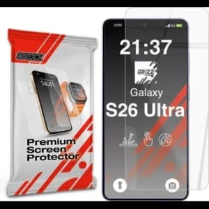 GrizzGlass HybridGlass Samsung Galaxy S26 Ultra