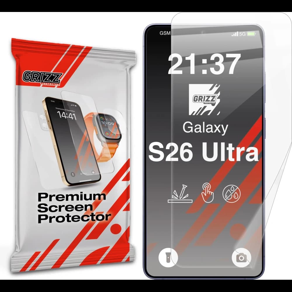 GrizzGlass CeramicFilm Samsung Galaxy S26 Ultra
 - 1