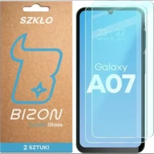 Bizon Glass Clear Duo Samsung Galaxy A07 4G / 5G [2 PACK]
