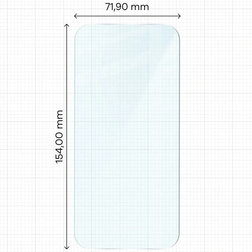 Szkło hartowane Bizon Glass Clear Duo do Xiaomi POCO F8 Pro [2 PACK] - 2