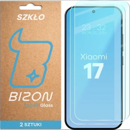 Bizon Glass Clear Duo Xiaomi 17 [2 CSOMAG]