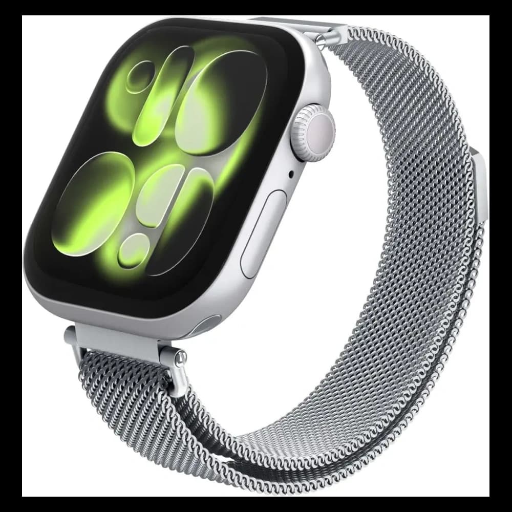 Spigen WBM4 Szíj Apple Watch 8 / 9 / 10 / 11 / SE 40/41/42mm Ezüst
 - 1