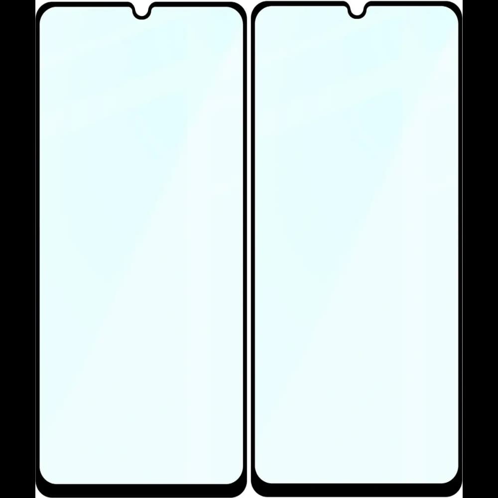 Szkło hartowane Bizon Glass Edge Duo do Samsung Galaxy A07 4G / 5G, czarna ramka [2 PACK] - 4