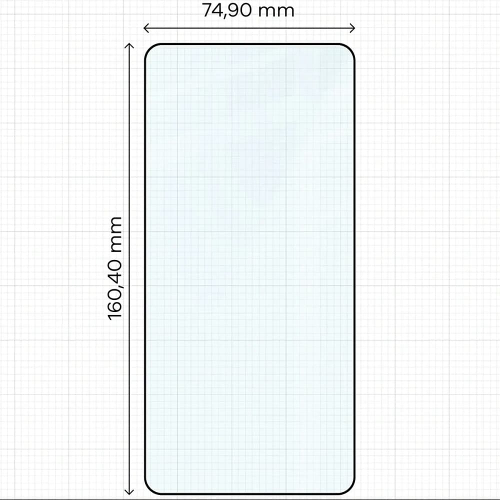 Szkło hartowane Bizon Glass Edge Duo do Samsung Galaxy S26 Ultra, czarna ramka [2 PACK] - 2