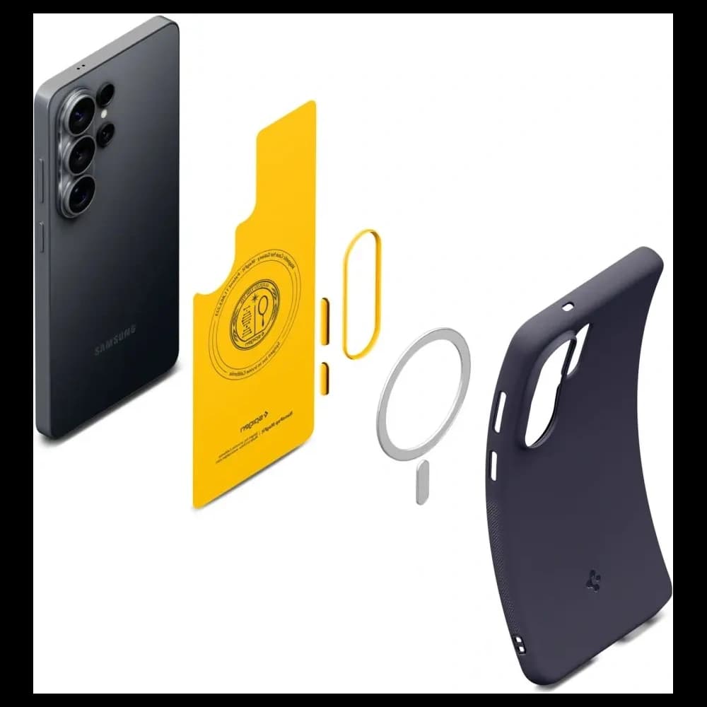 Etui Spigen Nano Pop Mag MagSafe do Samsung Galaxy S26 Ultra Blueberry Navy - 7