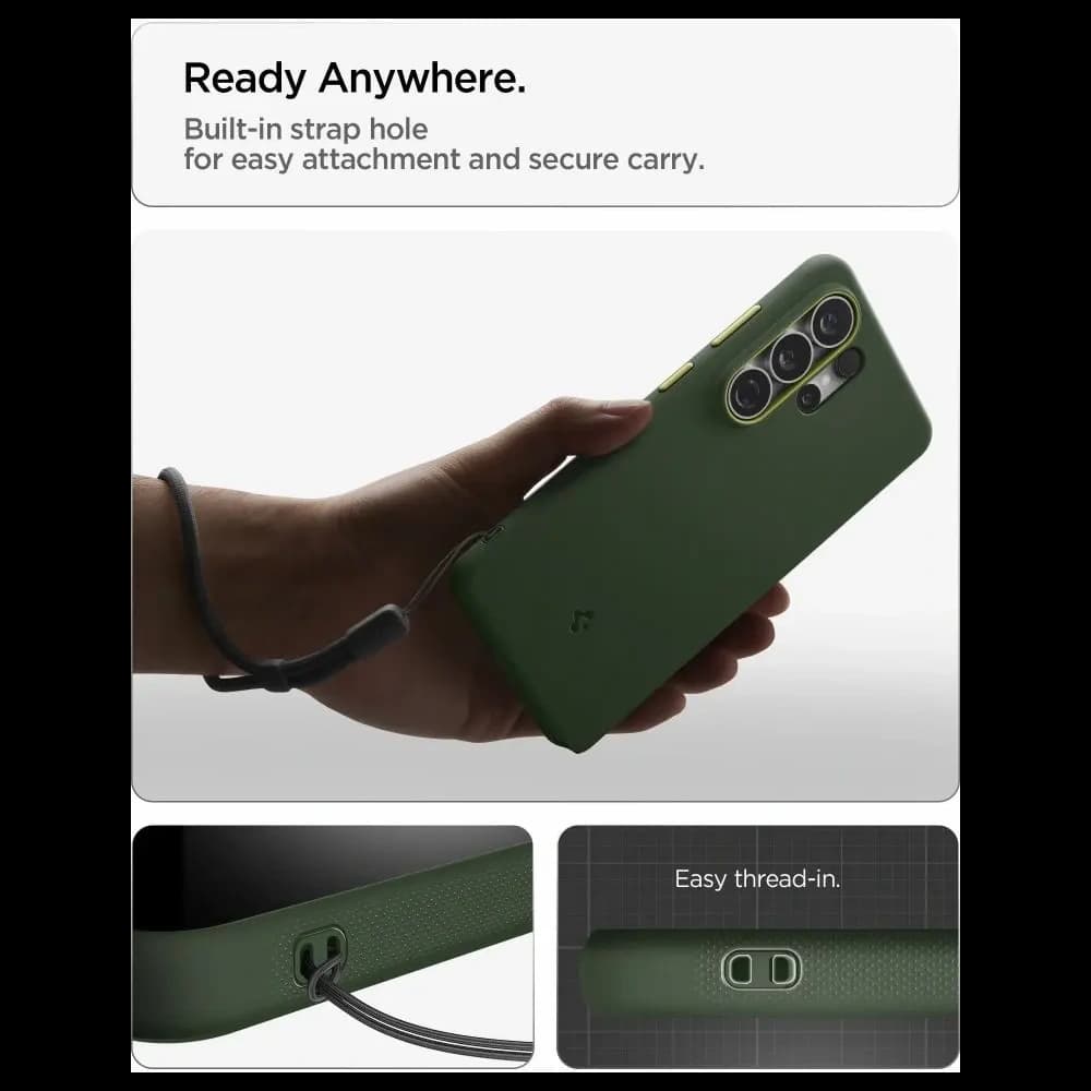 Etui Spigen Nano Pop Mag MagSafe do Samsung Galaxy S26 Ultra Avo Green - 13