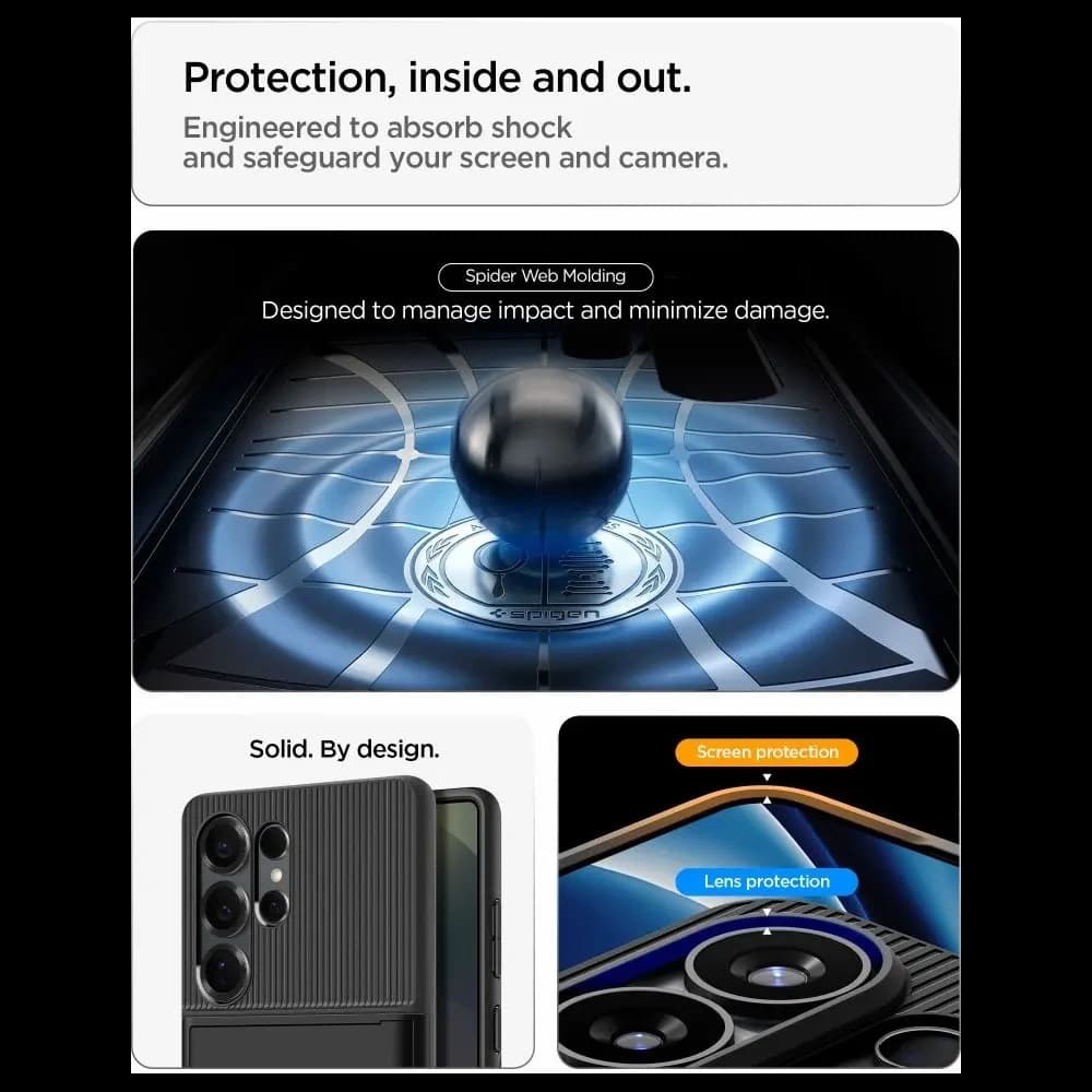 Etui Spigen Slim Armor CS do Samsung Galaxy S26 Ultra Black - 10