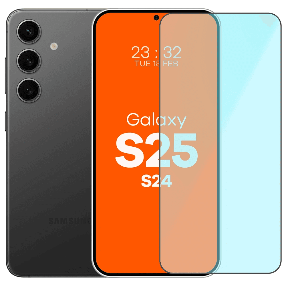 Szkło ochronne 2.5D Bizon Smart Glass do Samsung Galaxy S25 / S24 - 1