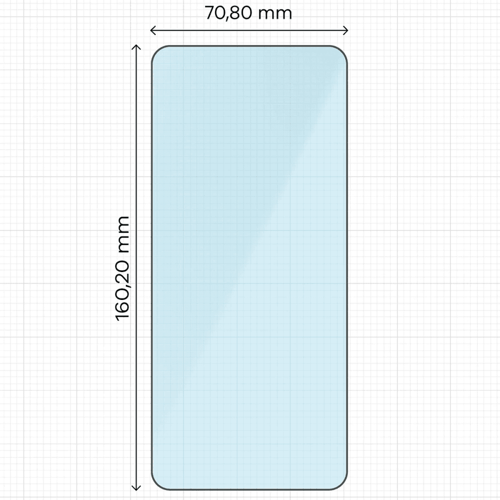 Szkło ochronne 2.5D Bizon Smart Glass do Samsung Galaxy A07 4G / 5G - 2