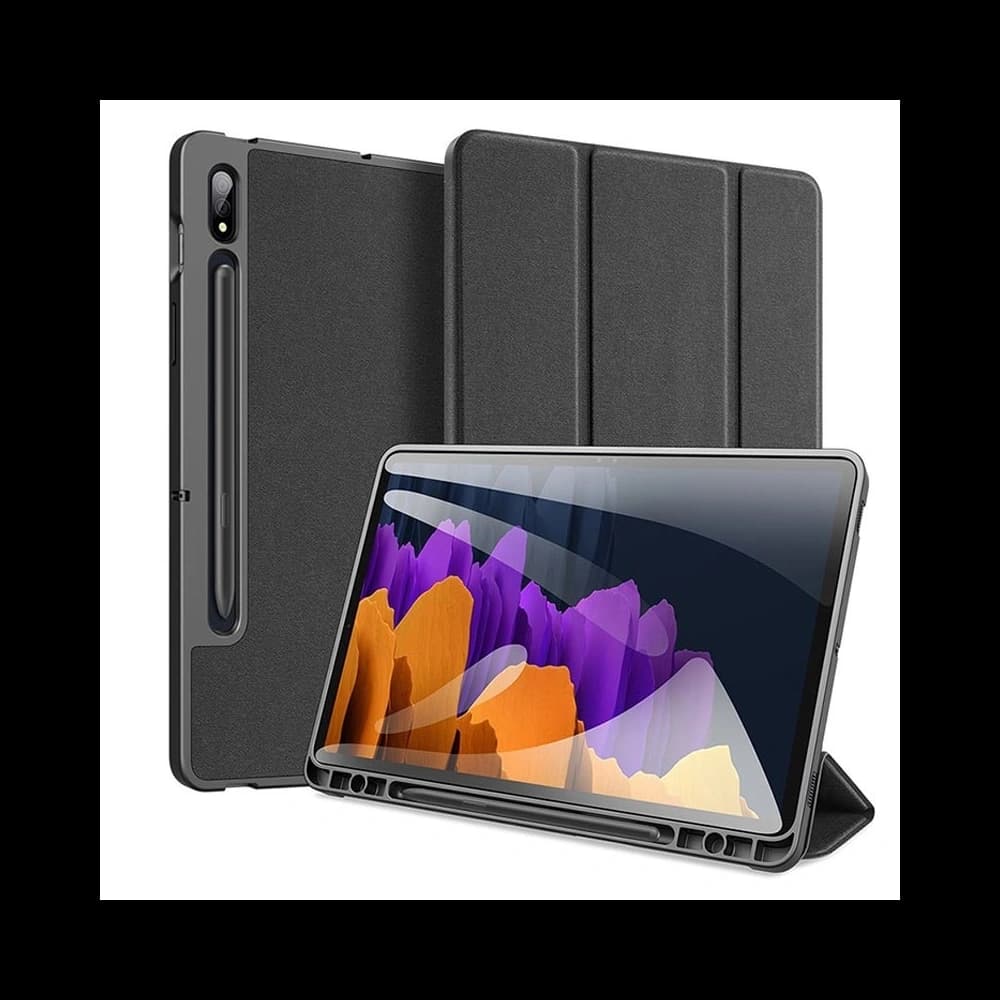Etui DuxDucis Domo Samsung Galaxy Tab S7/S8 11 Černé - 1