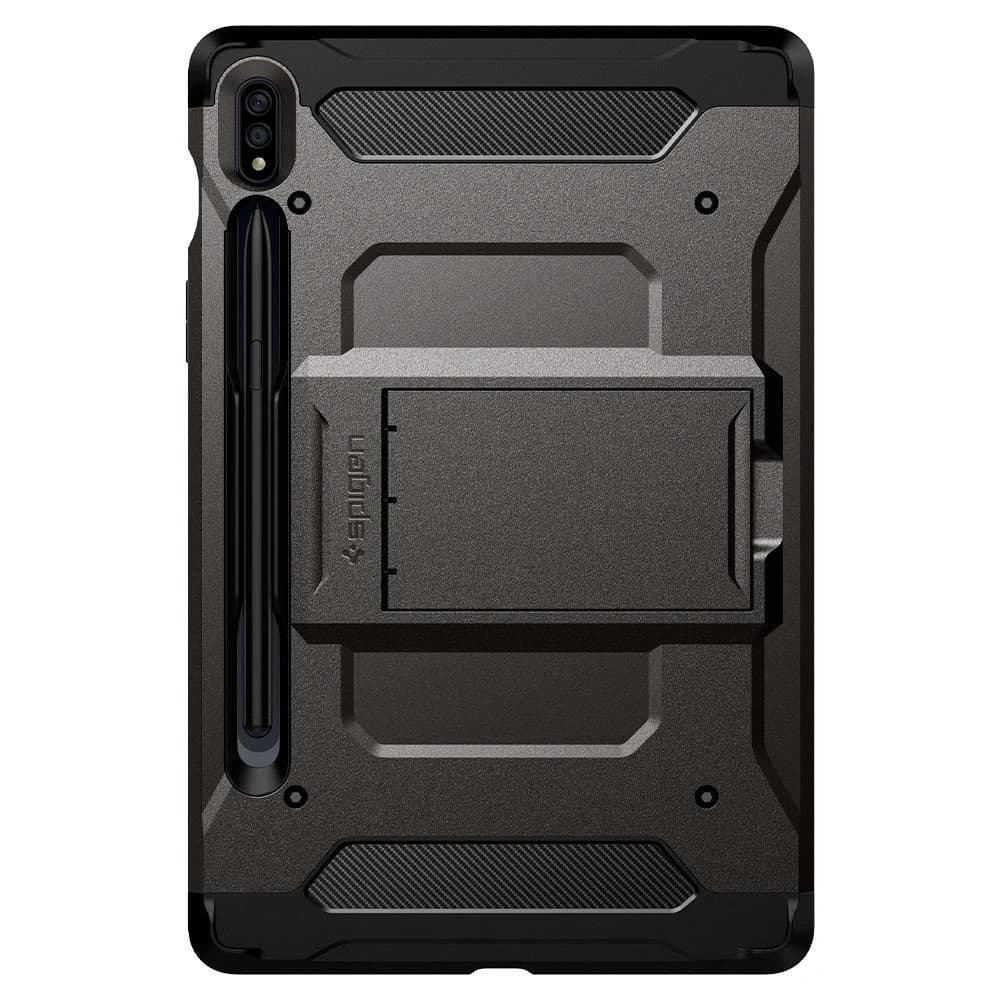 Etui Spigen Tough Armor Pro Samsung Galaxy Tab S7/S8 Gunmetal - 5