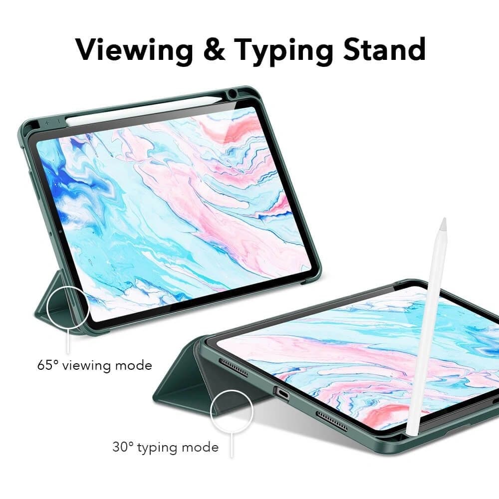 Etui ESR Rebound Pencil Apple iPad Air 10.9 2020/2022 (4. și 5. generație) / iPad Air 11 2024 (6. generație) Negru - 5