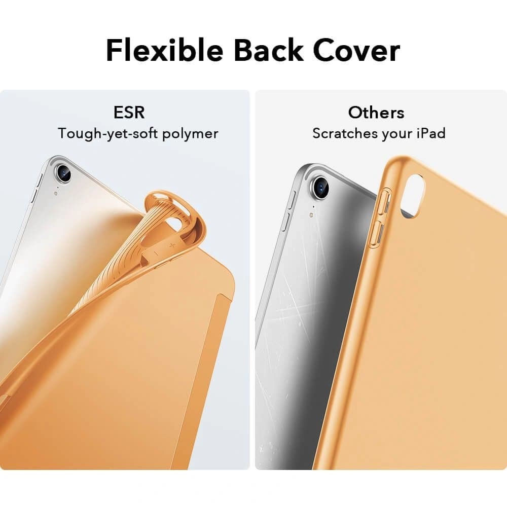 Etui ESR Rebound Pencil Apple iPad Air 10.9 2020/2022 (4. și 5. generație) / iPad Air 11 2024 (6. generație) Negru - 6