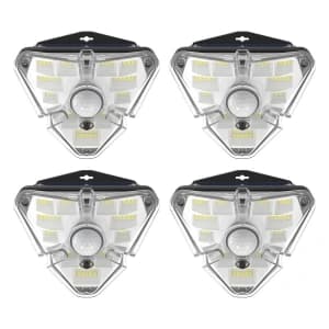 External solar LED Baseus lamp with motion detector (4 pcs)