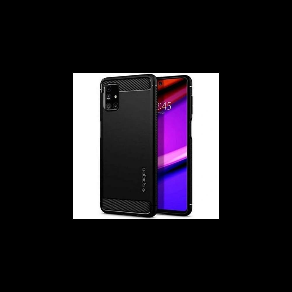 Spigen Rugged Armor Galaxy M51 Mattschwarz - 1