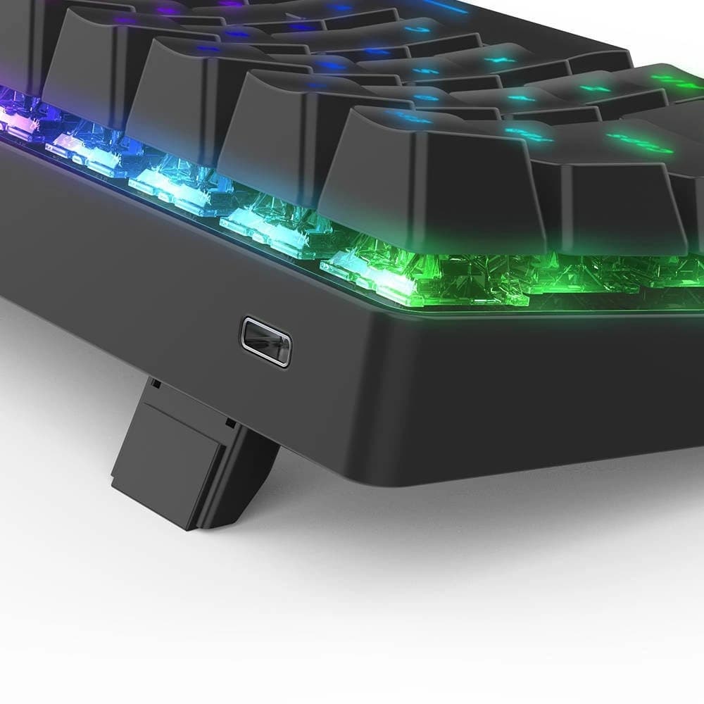 BlitzWolf Kabellose Gaming-Tastatur, mechanisch BW-KB1, roter Schalter (RGB) - 3
