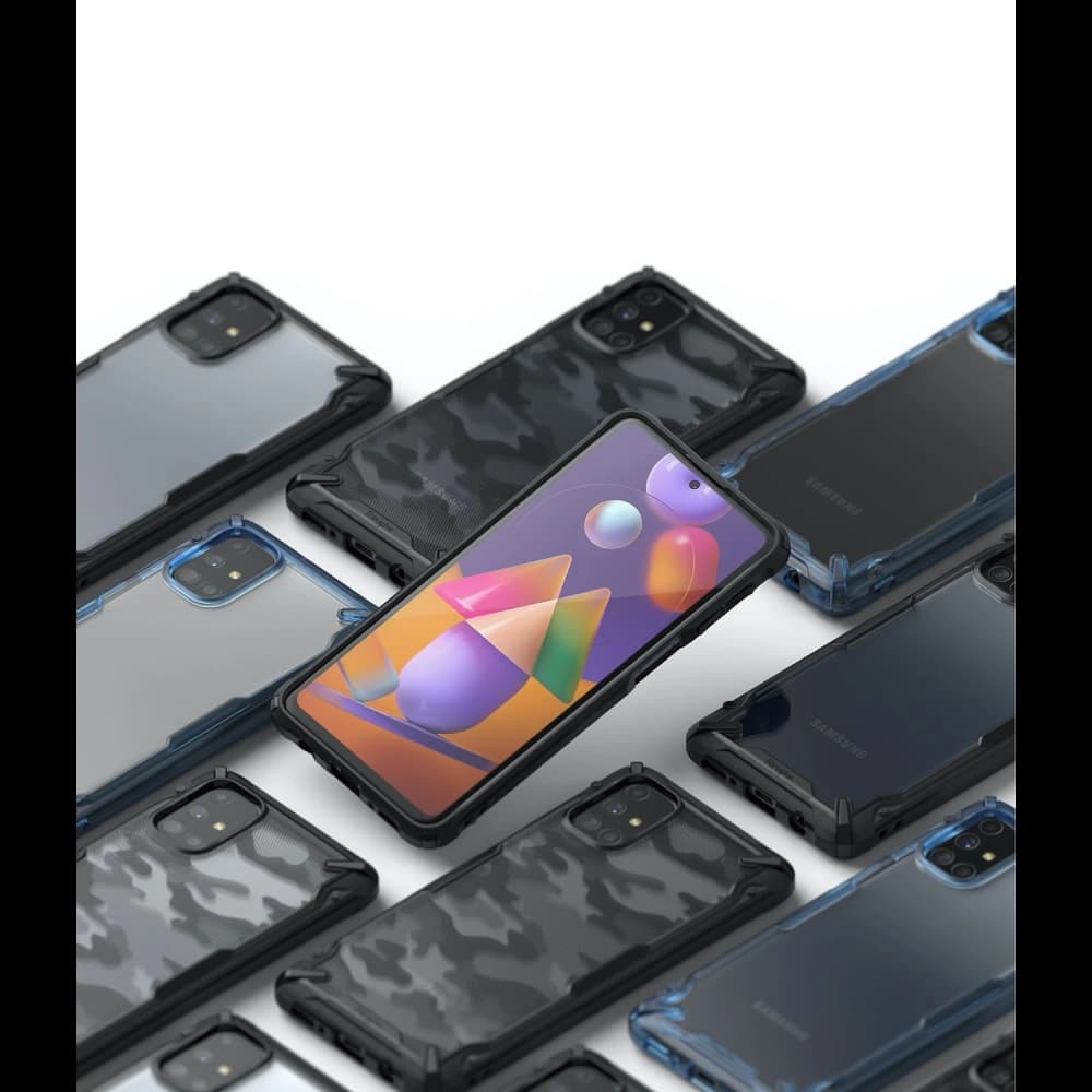 Ringke Fusion-X Samsung Galaxy M31s Black - 7
