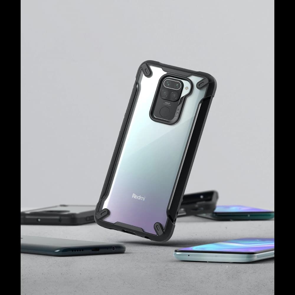 Ringke Tasche Fusion-X Redmi Note 9 Türkis Grün - 6