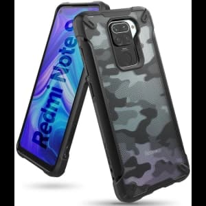 Ringke Fusion-X Redmi Note 9 Camo (Moro) Black