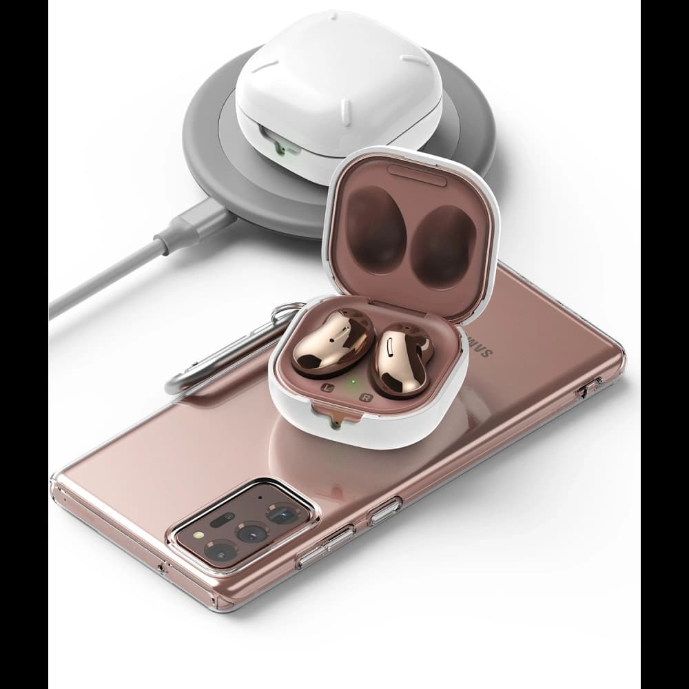 Etui Ringke Slim-X Samsung Galaxy Buds 2/2 Pro/Live/Pro Alb Glossy - 8