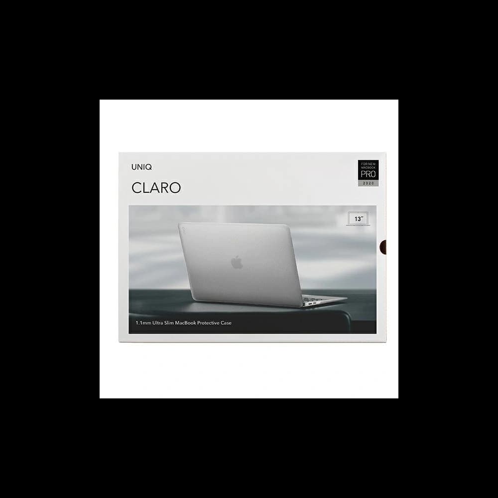 Etui UNIQ Husk Pro Claro Apple MacBook Pro 13 (2020) przezroczysty/dove matte clear - 5