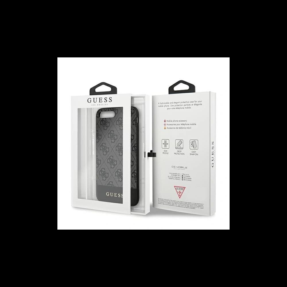 Guess GUHCI8LG4GLGR Apple iPhone 7/8 Plus grey hardcase 4G Stripe Collection - 7