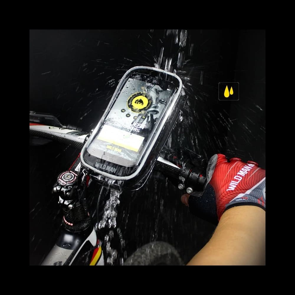 Držák na kolo WildMan Hardpouch Bike Mount XXS Černý - 6