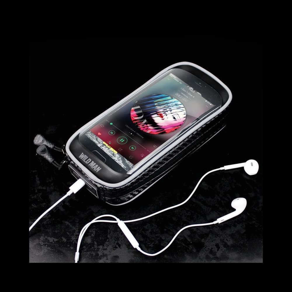 Držák na kolo WildMan Hardpouch Bike Mount XXS Černý - 8