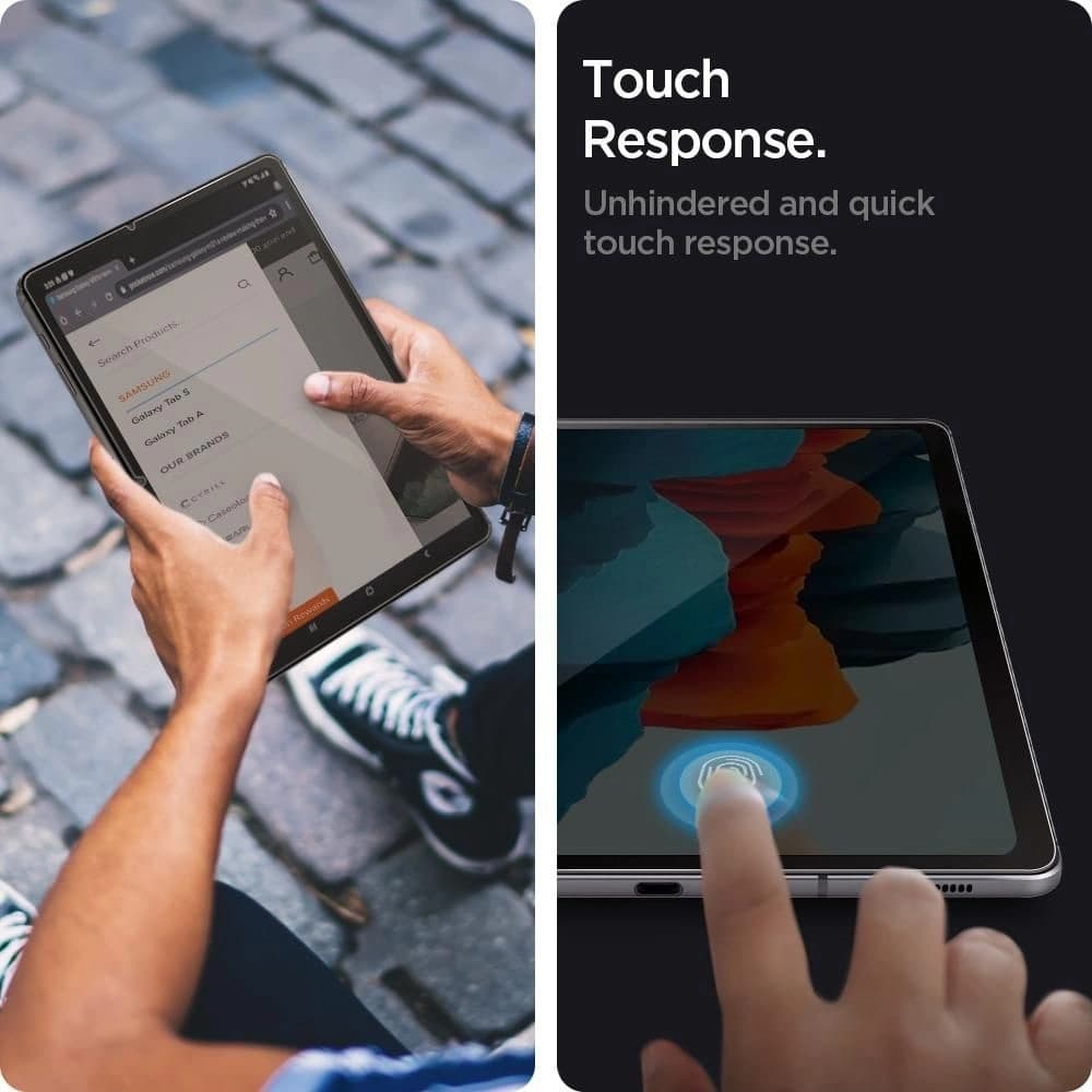 Tvrzené sklo Spigen GLAS.tR ez Fit Samsung Galaxy Tab S7/S8 11 - 4