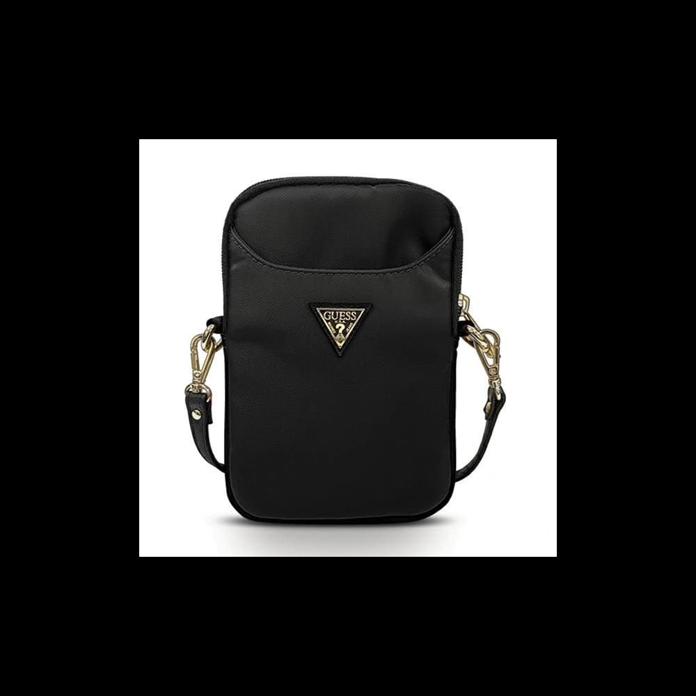 Táska Guess GUPBNTMLBK fekete/black Nylon Triangle Logo - 1
