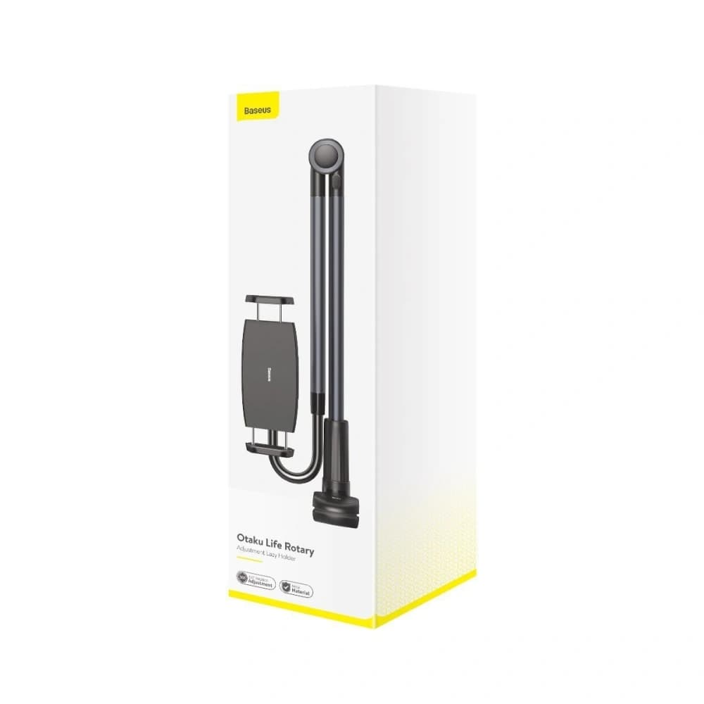 Baseus Halterung mit Clip Otaku für Telefon/Tablet (schwarz) - 7
