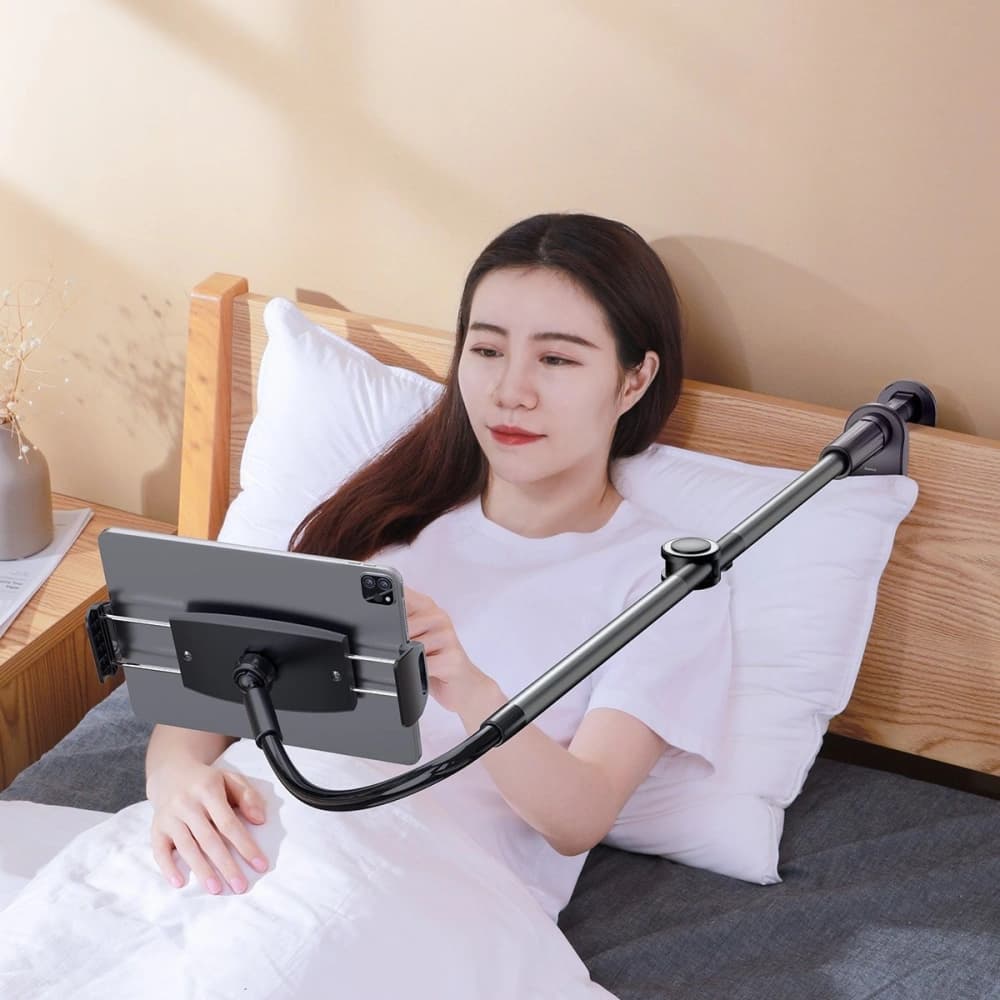 Baseus Halterung mit Clip Otaku für Telefon/Tablet (schwarz) - 11