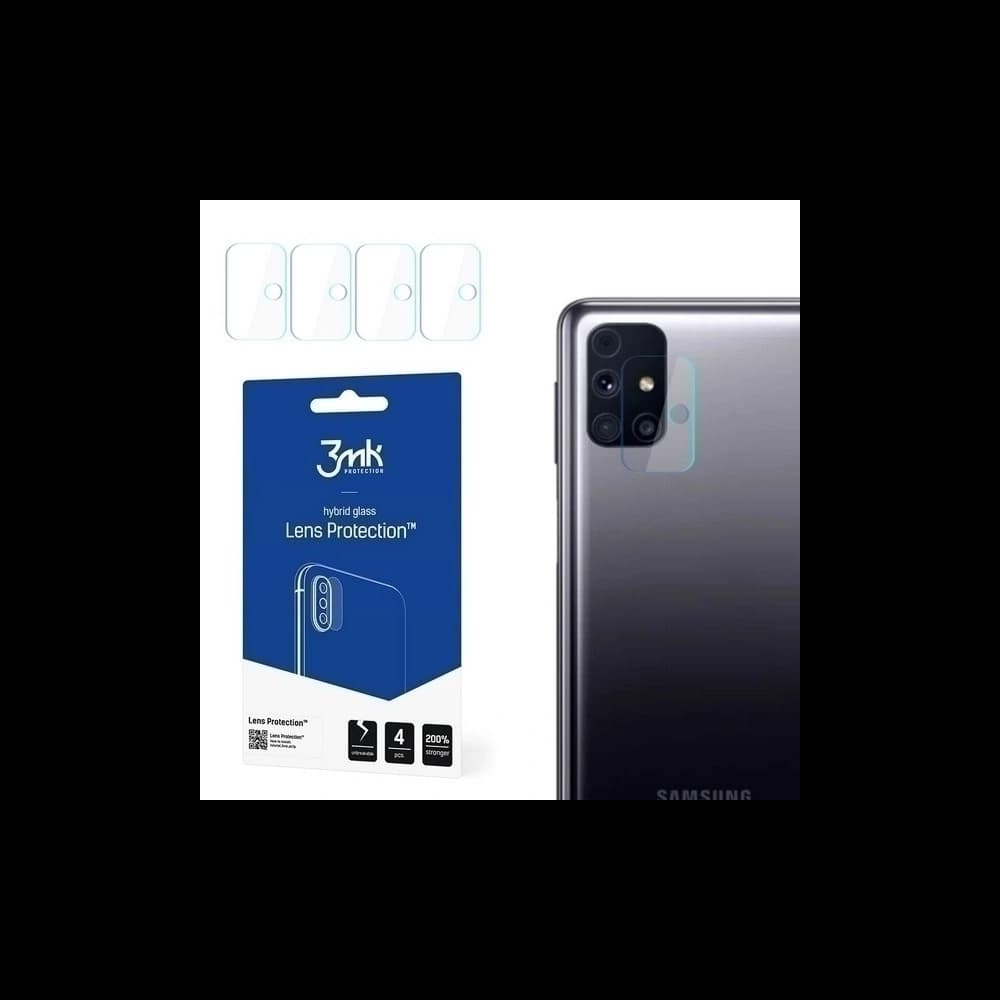 3MK Lens Protection Samsung Galaxy M31s [4 PACK] - 1