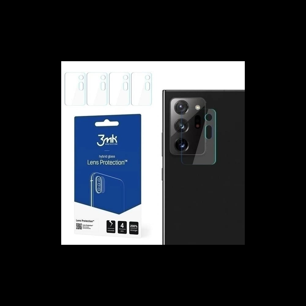 Hibrid üveg a fényképezőgép lencséjére 3MK Lens Protection Samsung Galaxy Note 20 Ultra [4 PACK] - 1