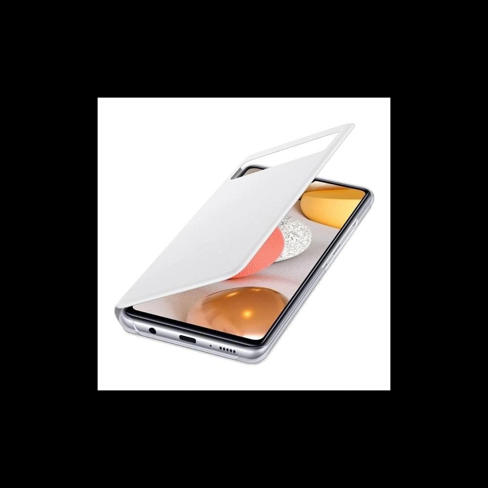Samsung Galaxy A42 5G EF-EA426PW white S View Wallet Cover - 4
