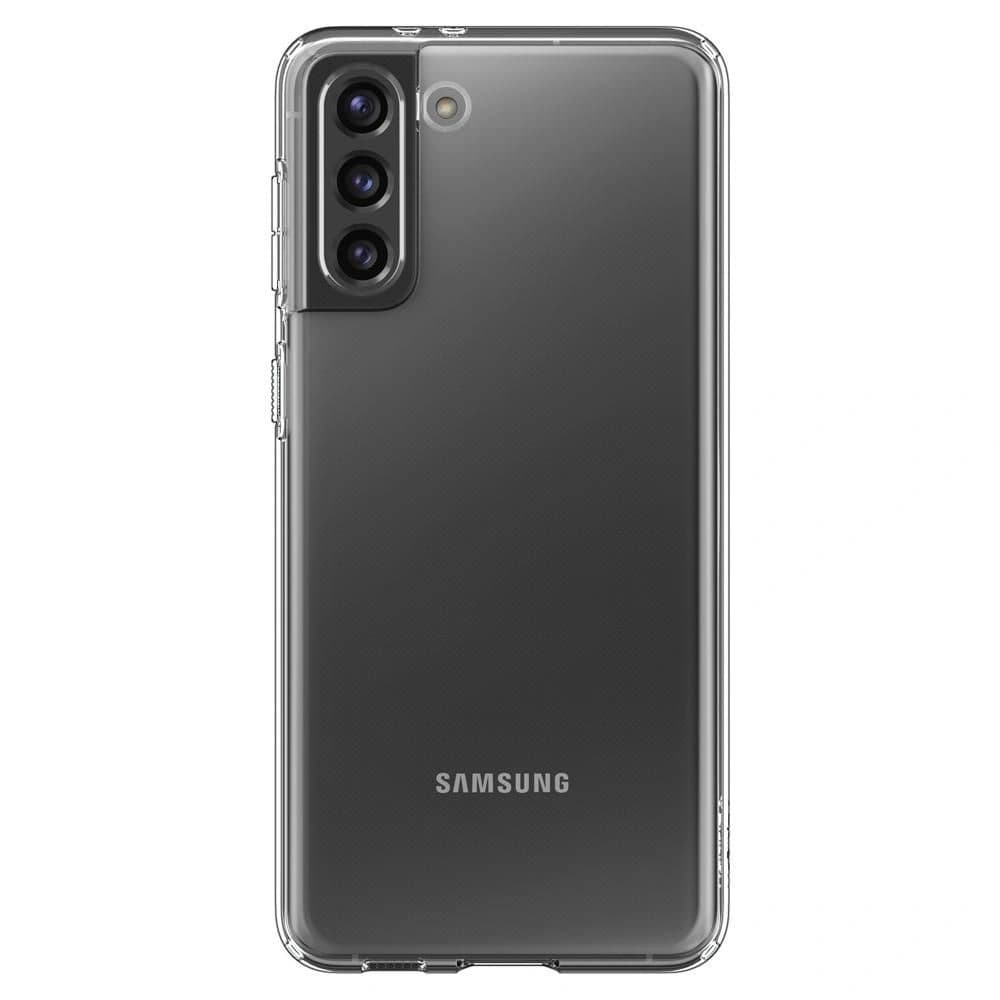 Spigen Samsung Gehäuse Flüssigkristall Galaxy S21 Kristallklar - 2