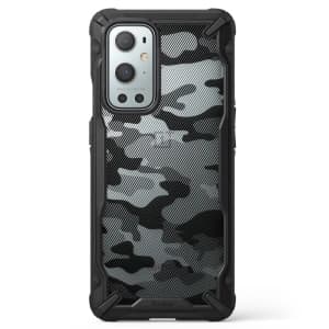 Ringke OnePlus Tasche Fusion-X Design 9 Pro Camo (Moro) Schwarz